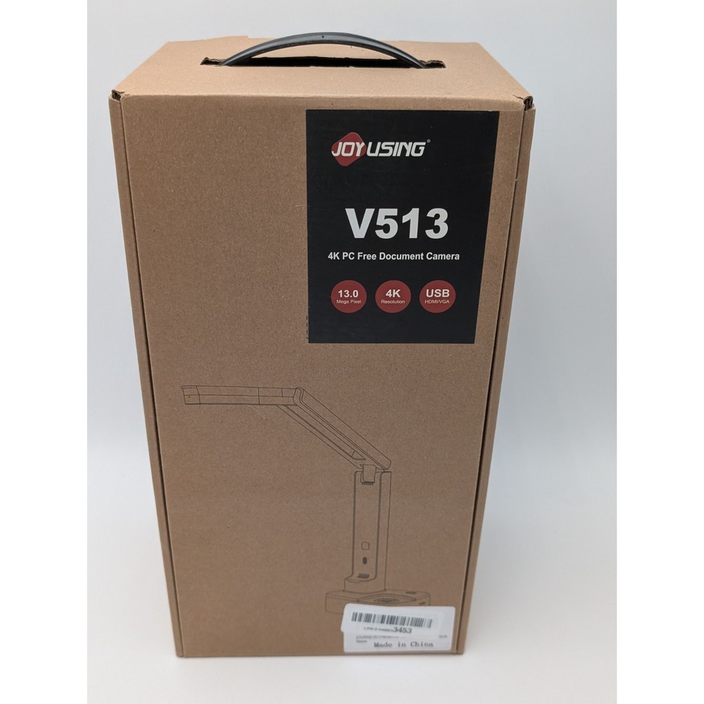 JOYUSING V513 HDMI/USB 13MP Dual Mode Document Camera, Video Recording,LED light